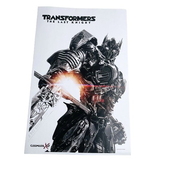 Transformers The Last Knight 2017 Cinemark XD Promo 2 Movie Posters 17 x 11 - Picture 3 of 9